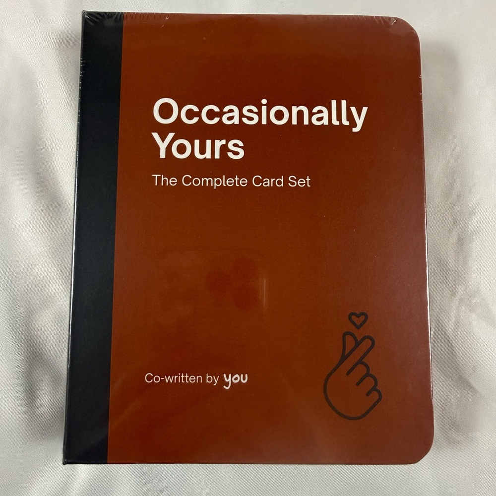 Occasionally Yours Complete Card Set Hardcover  Tear Out Greetings Cards SEALED